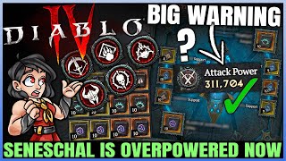 Diablo 4  Do THIS Now  Get 5x Damage On ALL Builds  Seneschal is Actually OP  Best Stone Guide [upl. by Berti12]