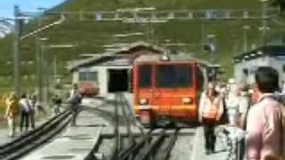 Switzerland train movie part 5 1 Jungfrau Bahn [upl. by Zetnom48]