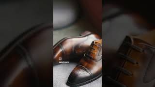 MenStyleWith Cap Toe Semi Brogue Oxford MWSH2 [upl. by Wennerholn408]