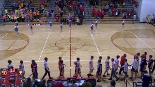 Rossville High School vs North White High School Mens Varsity Basketball [upl. by Maye]