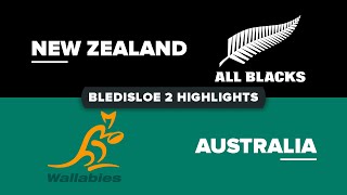 Bledisloe Cup 2023  New Zealand v Australia  Game 2 Highlights [upl. by Jim939]