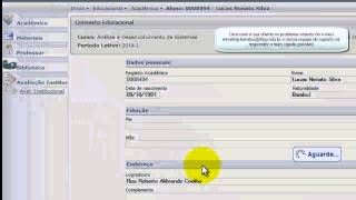 Tutorial  Solicitação de matrícula no Portal Educacional meuIFMG [upl. by Elac]