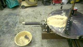 Homemade Hydraulic Sawdust Briquette Press 2 [upl. by Amlez]