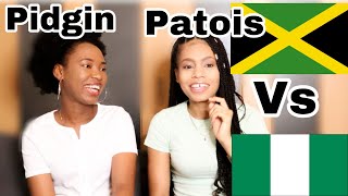 NIGERIAN 🇳🇬 PIDGIN Vs JAMAICAN 🇯🇲 PATOIS FUNNY 😂 CHALLENGE  Daodu and Esther [upl. by Acinoed]