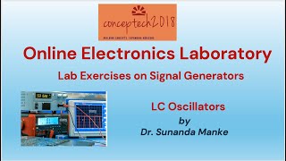 Online Electronics Laboratory  Signal Generator LC Oscillators0 [upl. by Ikoek743]