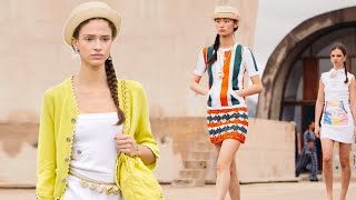 Chanel Мода 2025 Resort в Марселе  Одежда для отдыха и путешествия [upl. by Adnarom]