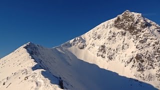 CMD Arete and Ben Nevis  Solitude on the CMD Arete and Ben Nevis in stunning Winter condition [upl. by Justus]