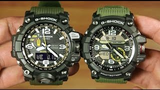 Casio MUDMASTER GWG10001A3 VS GG10001A3  Head to head [upl. by Ahsyas]