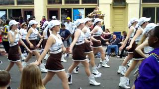 Mount Carmel Academy Carmelettes in Krewe of Thoth Feb 10th 2013 [upl. by Ellatsyrc]