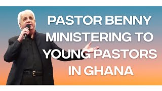 Pastor Benny Hinn Ministering to Young Pastors in Ghana [upl. by Dnaleel695]