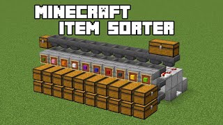 Item Sorter  Minecraft 117 Tutorial Java Edition [upl. by Hagi554]