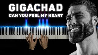 Gigachad Theme  Piano Cover [upl. by Evangelina]