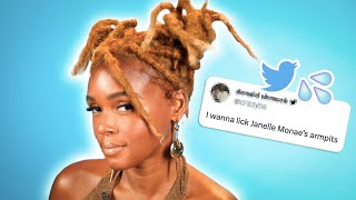 Janelle Monáe Reads Thirst Tweets [upl. by Monarski]