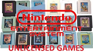 Over 50 Unlicensed Nintendo NES Games In Under 30 Minutes [upl. by Lienhard]