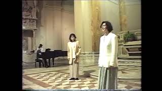 Mozart Così fan tutte Fiordiligi Dorabella duets from Cesare Scarton Recital 1999 [upl. by Hayifas307]