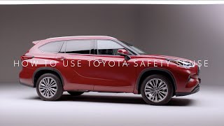 How to use Toyota Safety Sense [upl. by Concordia118]