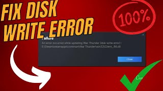 How To Fix Disk Write Error On Steam NEW [upl. by Towbin]