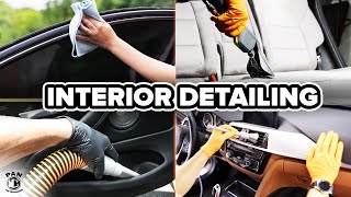 How To Clean A Car Interior From Top To Bottom [upl. by Nedrud]