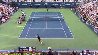 2009 US Open Final Highlights Federer vs Del Potro HD [upl. by Sesylu218]