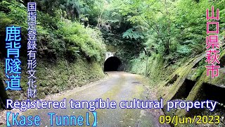 Registered tangible cultural property【Kase Tunnel】 Hagi City Yamaguchi Pref 09062023 [upl. by Anner]