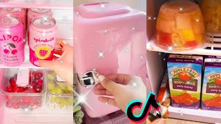 satisfying mini fridge restock tiktok compilation [upl. by Ennovyhc110]