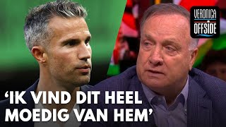 Advocaat over besluit Van Persie Ik vind dit heel moedig van hem  VERONICA OFFSIDE [upl. by Greta]