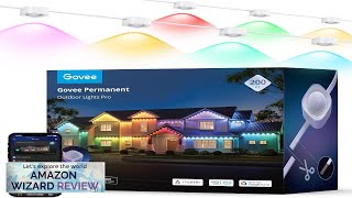 Govee Permanent Outdoor Lights Pro 200ft with 120 RGBIC LED Lights for Review [upl. by Binky]