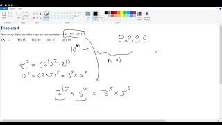 2023 AMC 12A Problem 4 [upl. by Zetrok]