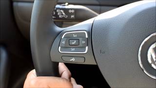 How to use Volkswagen Bluetooth Voice Commands [upl. by Parrnell667]