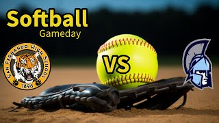 San Fernando High School Vs Sylmar Girls Softball [upl. by Poul]