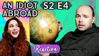 American Reacts  AN IDIOT ABROAD 🌎  S2 E4  Whale Watching [upl. by Ireva]