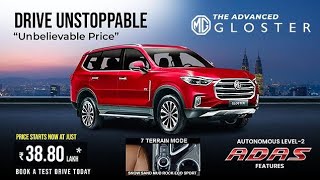 quotMG Gloster 2025 Review The Ultimate Luxury SUV with Advanced Tech amp OffRoad Powerquot [upl. by Ahseital]