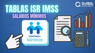 Actualización de Tablas de ISR IMSS salarios mínimos CONTPAQi Nóminas [upl. by Nithsa]