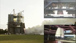 Steamy Summer Begins for SLS with RS25 Test [upl. by Adnalram525]