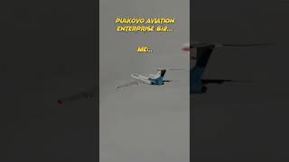 Pulkovo Aviation Enterprise Flight 612 edit planes aviation edit fypシ shorts [upl. by Dviad489]