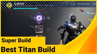 Titan Stasis PVE Build with HoarfrostZ and Agers Scepter in Destiny 2 [upl. by Zima737]