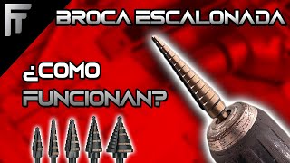 BROCAS ESCALONADAS ¿Que son como usarlasvale la pena comprarlas Brocas escalonadas para perforar [upl. by Varien]