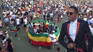 Ethiopian ESCFE Germany V Hachalu Hundessas Maalan Jira ሃጫሉ ሁንዴሳማላን ጂራ [upl. by Alyam]