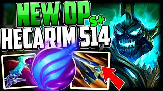 HECARIM IS A 1v9 MACHINE WITH NEW ITEMS Best BuildRunes Hecarim pre Season 14  League of Legends [upl. by Violetta]