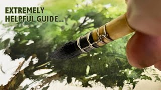 EXTREMELY Helpful Guide to Paint Watercolor Tree [upl. by Kaiser]