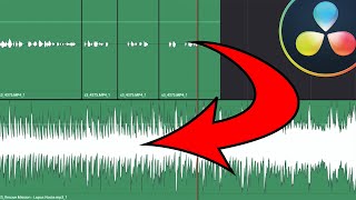 Automatically lower music volume when people are talking in DaVinci Resolve  Resolve Audio Ducking [upl. by Yekcir]