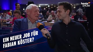 Fabian Köster will Wagenknechts SocialMediaManager werden  heuteshow vom 02022024 [upl. by Sliwa]