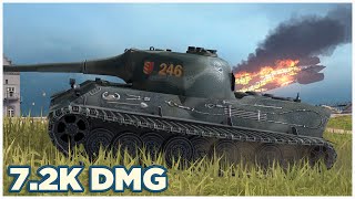 Löwe • 72K DMG • 4 KILLS • WoT Blitz [upl. by Saleme]