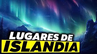 Los 9 MEJORES LUGARES que DEBES visitar en ISLANDIA [upl. by Ahsoem]