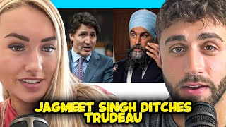 Jagmeet Singh Ditches Trudeau amp The Liberal Party 👀 🇨🇦 [upl. by Salkcin]