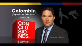 CONCLUSIONES  COLOMBIA ¿Expulsiones Selectivas [upl. by Oys]