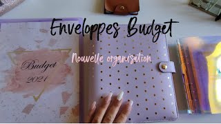 Nouvelle Organisation Enveloppes Budget [upl. by Nwahsaj658]