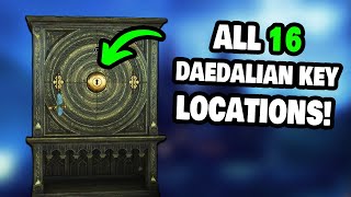 All 16 Daedalian Key Locations in Hogwarts Legacy STEPBYSTEP [upl. by Martinsen]