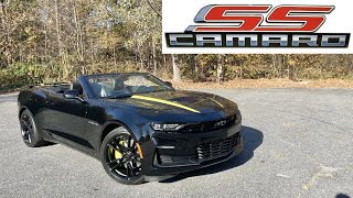 2023 Chevrolet Camaro Convertible 2SS POV Start Up Test Drive Walkaround and Review [upl. by Lotta]