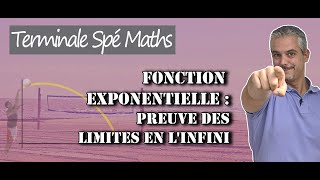 Fonction Exponentielle  Preuve des Limites en linfini [upl. by Stringer]